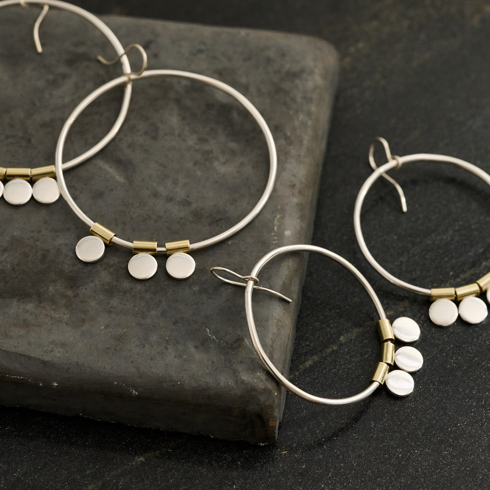 
                      
                        Small Shakti Hoops
                      
                    